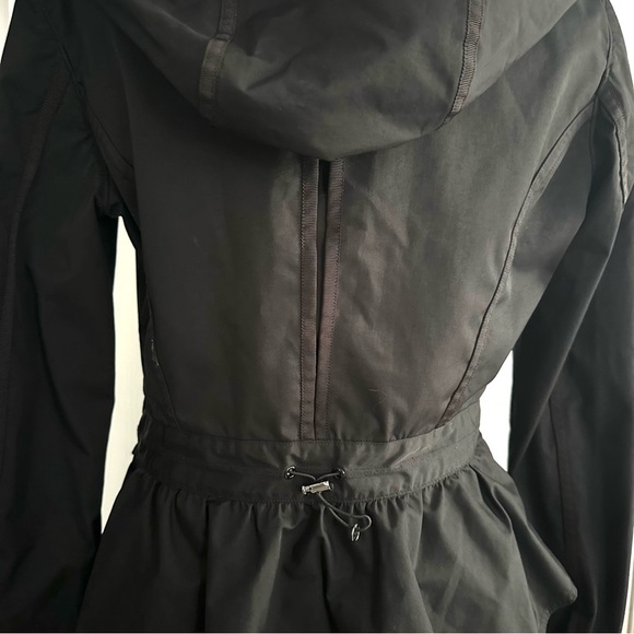 Lululemon Black Out and About Hooded Jacket 8 EUC - Picture 6 of 16